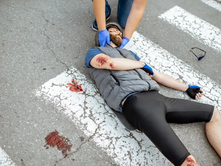 Scottsdale pedestrian wrongful death lawyer reviewing fatal crosswalk crash evidence near Old Town Scottsdale